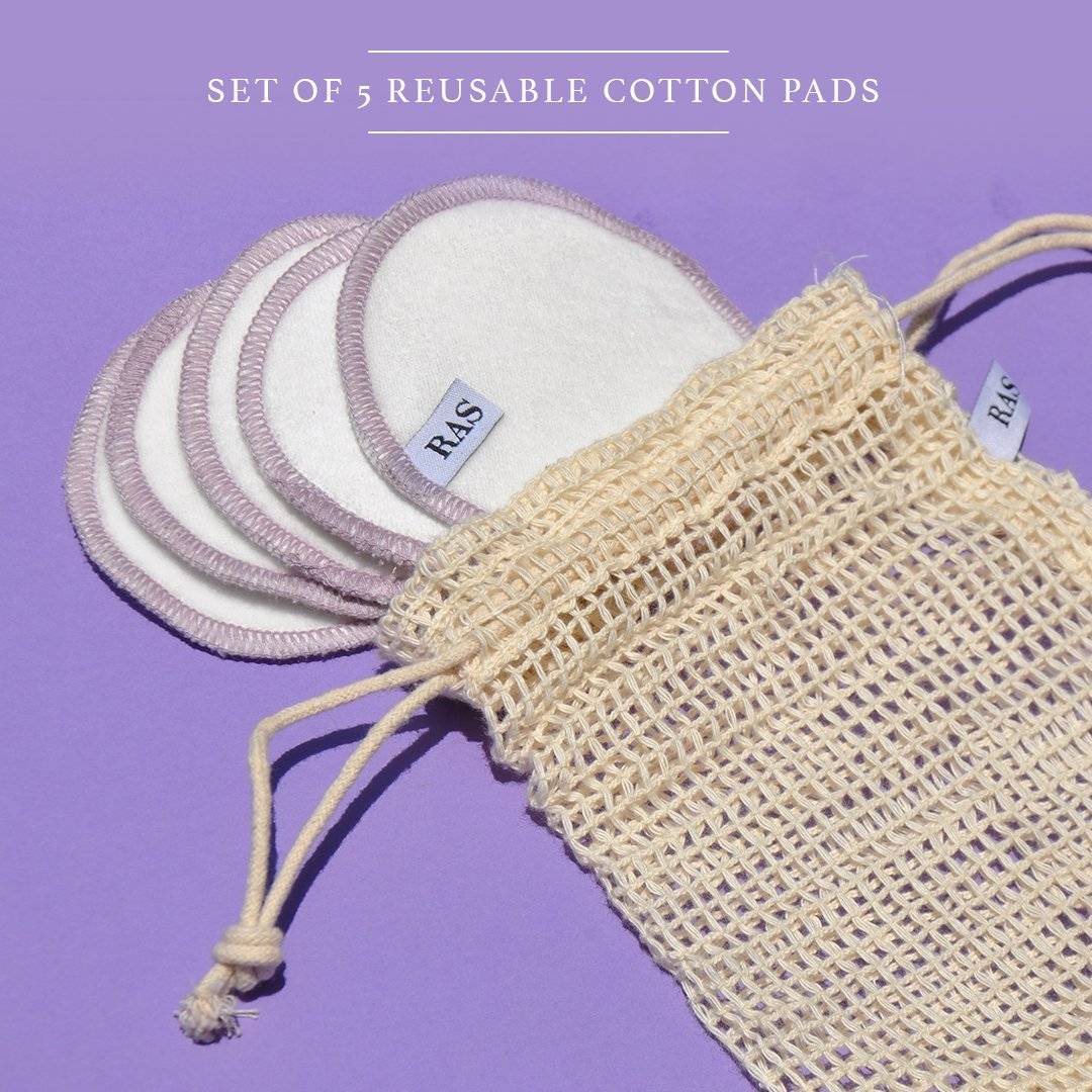 Reusable Bamboo Cotton Facial Pads