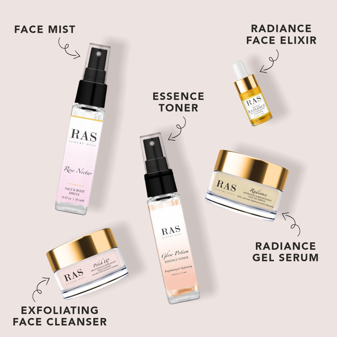 5-Step Skin Brightening Bestsellers Set (Minis)