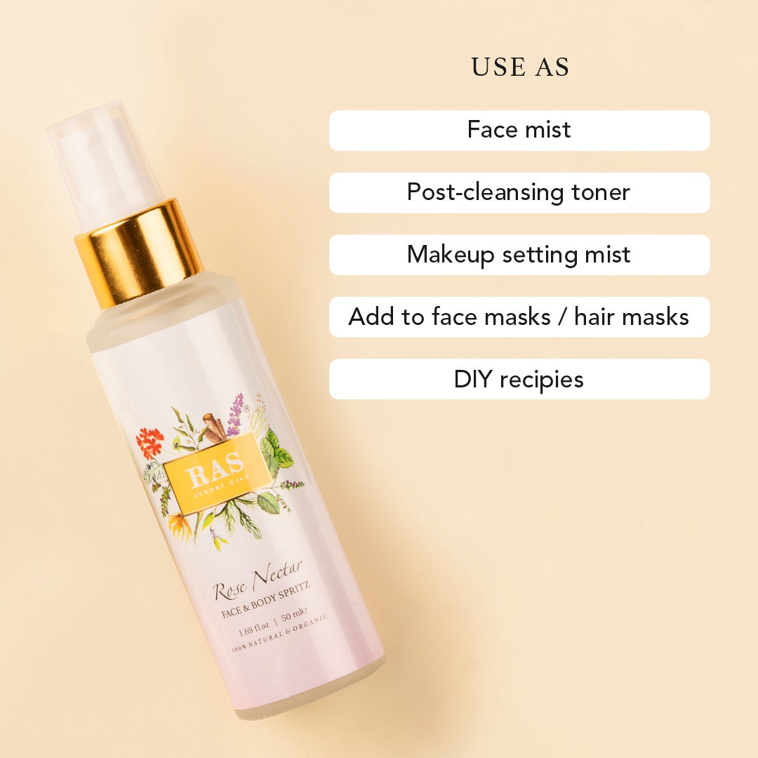 Rose Nectar Face & Body Spritz Toner