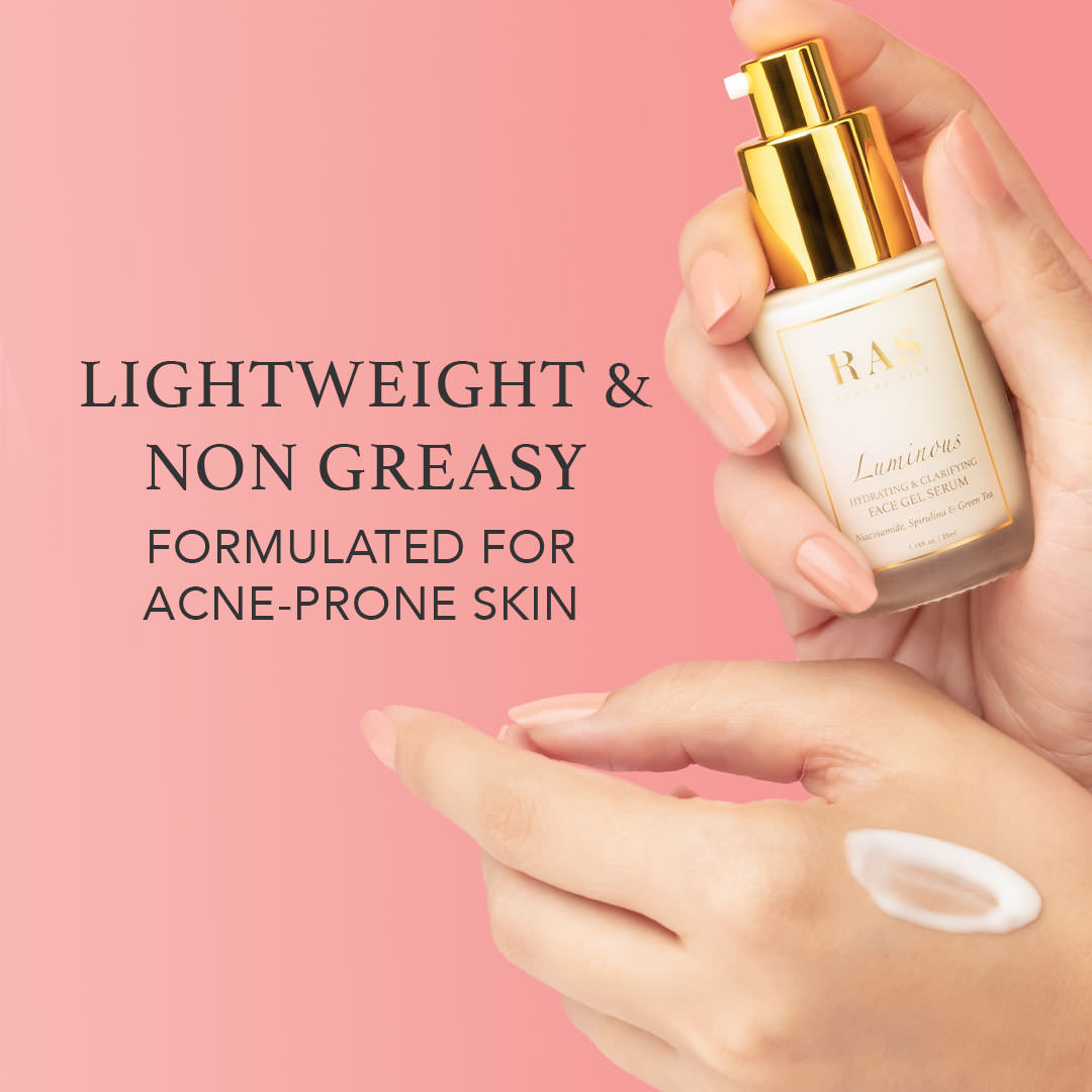 Luminous Hydrating & Skin Clearing Face Gel Serum